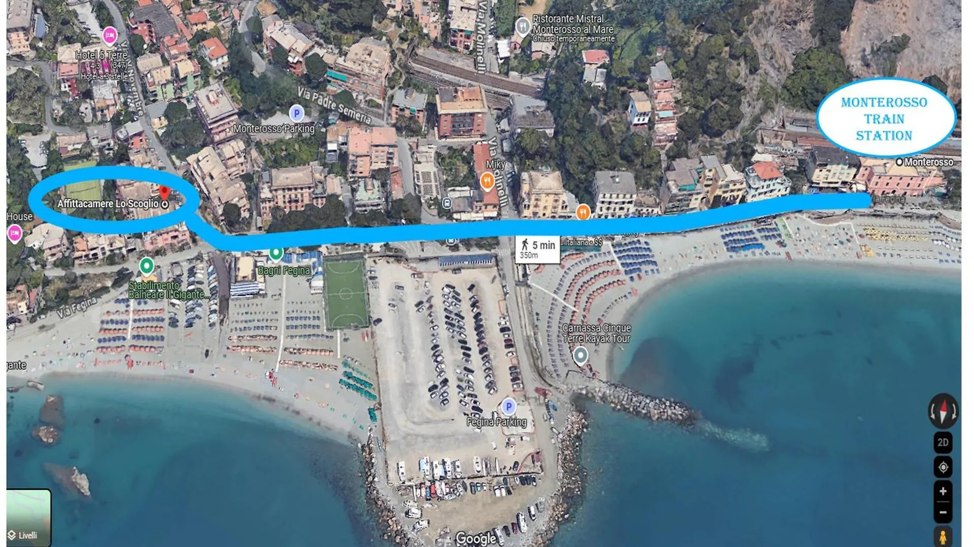 Konukevi Affittacamere Lo Scoglio Monterosso al Mare